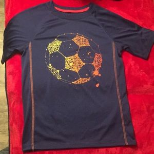 Boys Soccer Ball work our tee